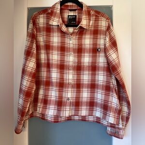 Marmot Barrie Rust Plaid Flannel